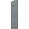 Ekena Millwork Americraft 4-Board (3 Batten) Wood Joined Board-n-Batten Shutters w/Ellipt Top, ARW401BE414X77CHH, PR ARW401BE414X77CHH - alternate 7